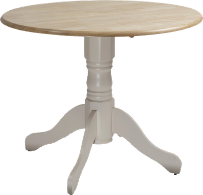 Winchester Ivory Oak Drop Leaf Table