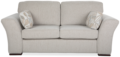 beaufort Fabric 3 Seater Sofa in Vienna Plain Sandstone