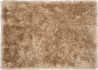 zia Cosy Cream Extra Long Shaggy Pile Rug - 160cm x 230cm