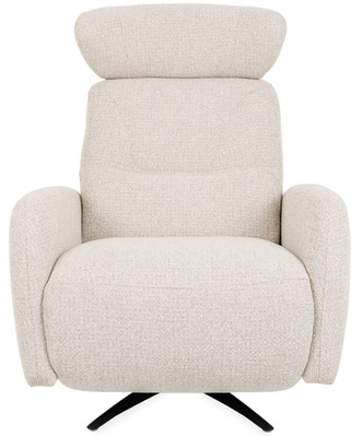 alexio Sand  Fabric Power Recliner Armchair