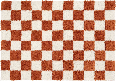 gigi Rust Checkered Rug 280cm x 380cm