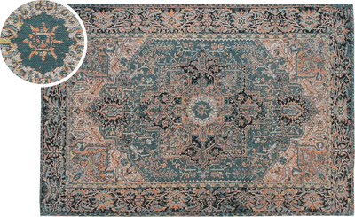 lismore Pink Jacquard Large Rug - 200cm x 300cm