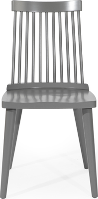 spindle-scandi Dark Grey Dining Chair