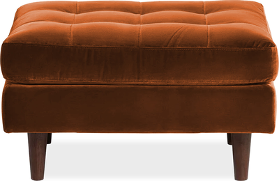 scott cotton Dune Small Footstool