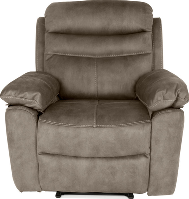 taylor Grey Fabric Maunal Reclining Armchair