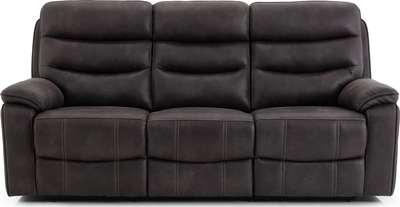 montgomery Fabric 3 Seater Power Recliner Sofa