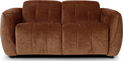 ariana Boston Burnt Sienna 2 Seater Power Recliner Sofa