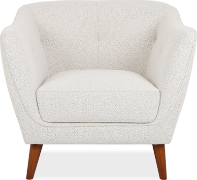 farrow Cream Fabric 1 Seater