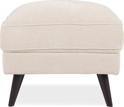 florence Cream Fabric Footstool