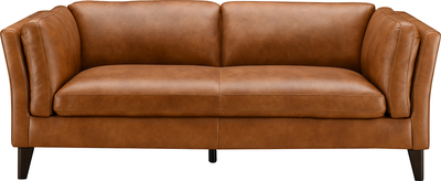 arc Whiskey Leather 2 Seater Sofa