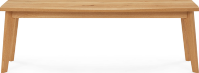 molino Natural Oak Wooden 1.4M Dining Bench