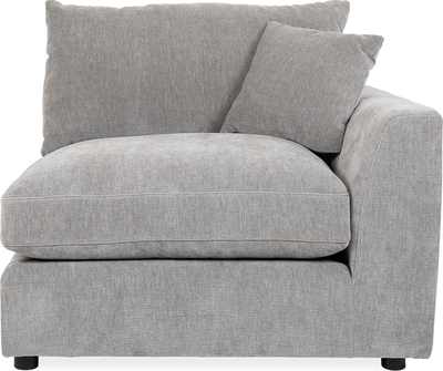 heather Medium Grey Fabric Right Arm Piece