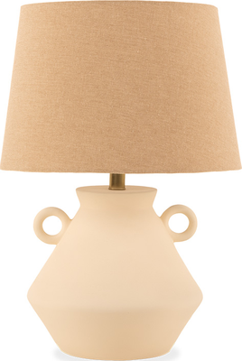 opal Cream Ceramic Table Lamp