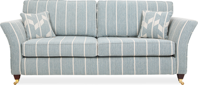 ashford Dosso Fabric 4 Seater High Back Sofa