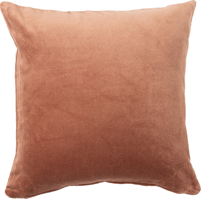 terracotta Velvet Cushion  45x45cm