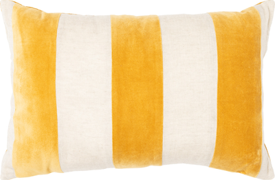 ochre Stripe Cushion 40x60cm