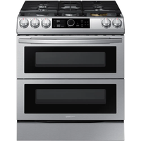 Samsung 30 inch Double Oven Dual Fuel Range