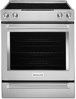 KitchenAid 30 inch Single Oven Electric Range