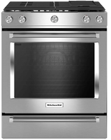 KitchenAid 30 inch Single Oven Dual Fuel Range